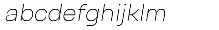 Aeternum Extra Light Italic FONT