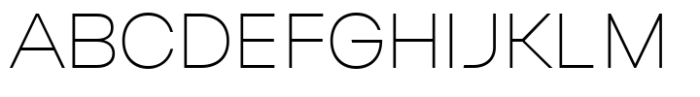 Aeternum Extra Light Font UPPERCASE