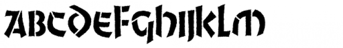 Aethelred NF Font LOWERCASE