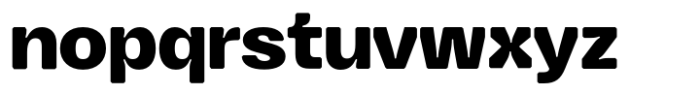 Aether Neue Heavy Font LOWERCASE