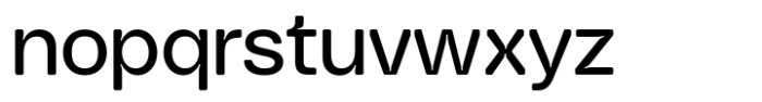 Aether Neue Regular Font LOWERCASE