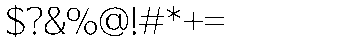Aetheria Font OTHER CHARS