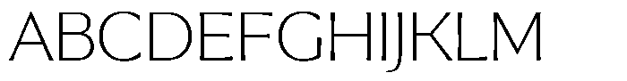 Aetheria Font UPPERCASE