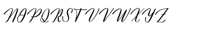 Aetholany Roterdam Regular Font UPPERCASE
