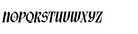 Aethon Keros Font UPPERCASE
