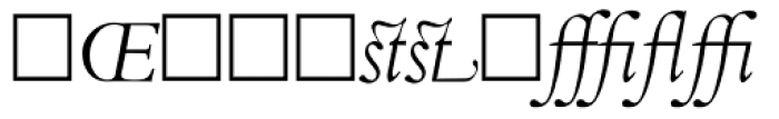 Aetna JY Alternates Italic Font UPPERCASE