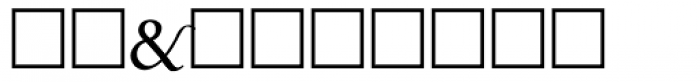 Aetna JY Alternates Roman Font OTHER CHARS