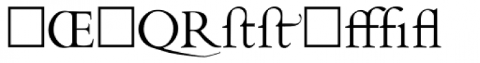 Aetna JY Alternates Roman Font UPPERCASE