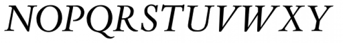 Aetna JY Newstyle 2 Medium Italic Font UPPERCASE