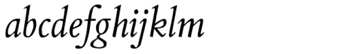 Aetna JY Newstyle 2 Medium Italic Font LOWERCASE