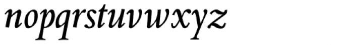 Aetna JY Pro Bold Italic Font LOWERCASE