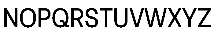 AeonikCondensedProVF Regular Font UPPERCASE