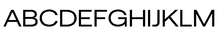 AeonikExtendedProOVERVIEW Regular Font UPPERCASE