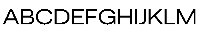 AeonikExtendedProVF Regular Font UPPERCASE