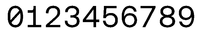 AeonikMonoProVF Regular Font OTHER CHARS