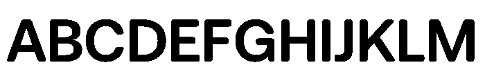 AeonikSoftOVERVIEW SemiBold Font UPPERCASE