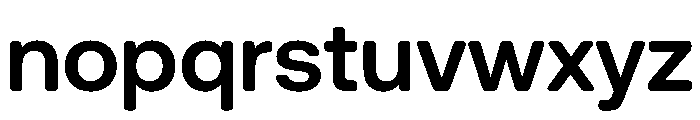 AeonikSoftOVERVIEW SemiBold Font LOWERCASE