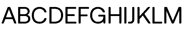 AeonikSoftProVF Regular Font UPPERCASE