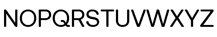 AeonikSoftProVF Regular Font UPPERCASE