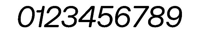 AeonikSoftProVF RegularItalic Font OTHER CHARS