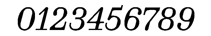 Aether AItalic Font OTHER CHARS