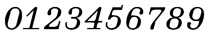 Aether AMonoItalic Font OTHER CHARS