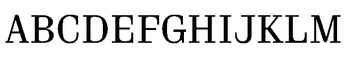 Aether B Font UPPERCASE