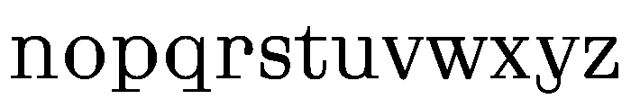 Aether B Font LOWERCASE