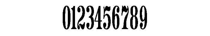 Aetna Double Extra Condensed Regular Font OTHER CHARS