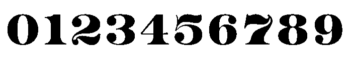 Aetna Fill Font OTHER CHARS