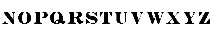 Aetna Fill Font UPPERCASE