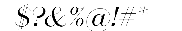 DomaineSansDisplay Italic Font OTHER CHARS
