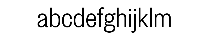 FoundersGrotCond Light Font LOWERCASE