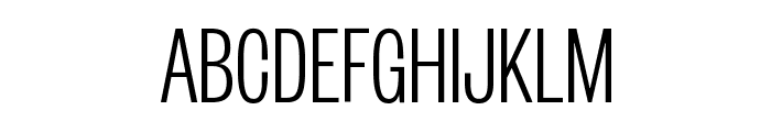 FoundersGrotXCond Light Font UPPERCASE