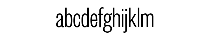 FoundersGrotXCond Light Font LOWERCASE