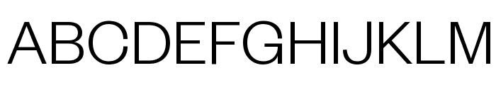 FoundersGrotesk Light Font UPPERCASE