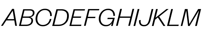 FoundersGrotesk LightItalic Font UPPERCASE