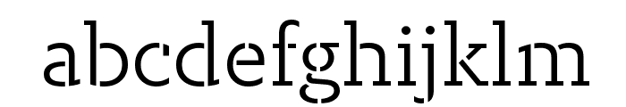 KarbonSlabStencil Regular Font LOWERCASE