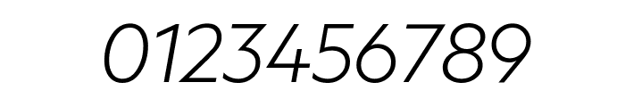 Metric LightItalic Font OTHER CHARS