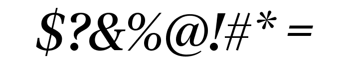 TiemposHeadline Italic Font OTHER CHARS