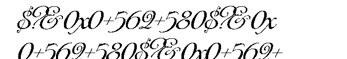 Affair Font OTHER CHARS