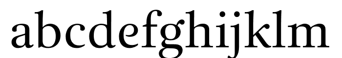 Afterall Regular Font LOWERCASE