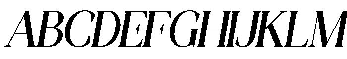 AFFIORA-Medium Font UPPERCASE