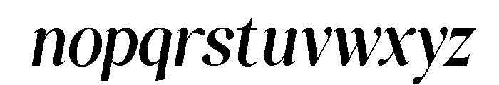 AFFIORA-Medium Font LOWERCASE