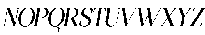 AFFIORA-Regular Font UPPERCASE