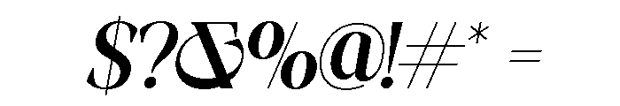 AFFIORA-SemiBold Font OTHER CHARS