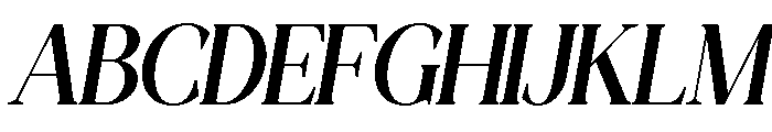 AFFIORA-SemiBold Font UPPERCASE