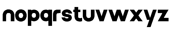 AFILAYE-Regular Font LOWERCASE