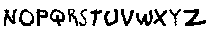 Afant Gardo Regular Font UPPERCASE