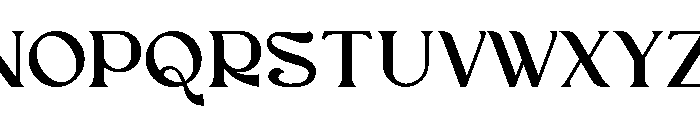 Afatera Font UPPERCASE